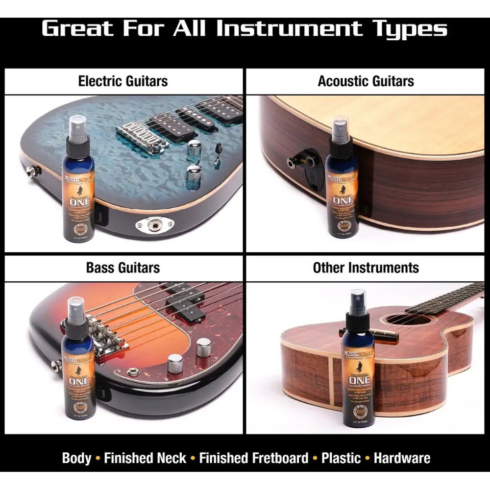 Music Nomad Total Guitar Spa Maintenance Kit with 15 Products for Cleaning, Polishing, and Conditioning Guitars — view 2