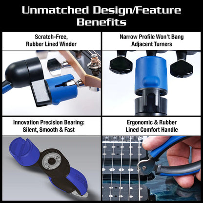 Music Nomad Guitar Care Starter Kit - 8-Piece Maintenance Tools for Electric, Acoustic & Bass Guitars — view 4