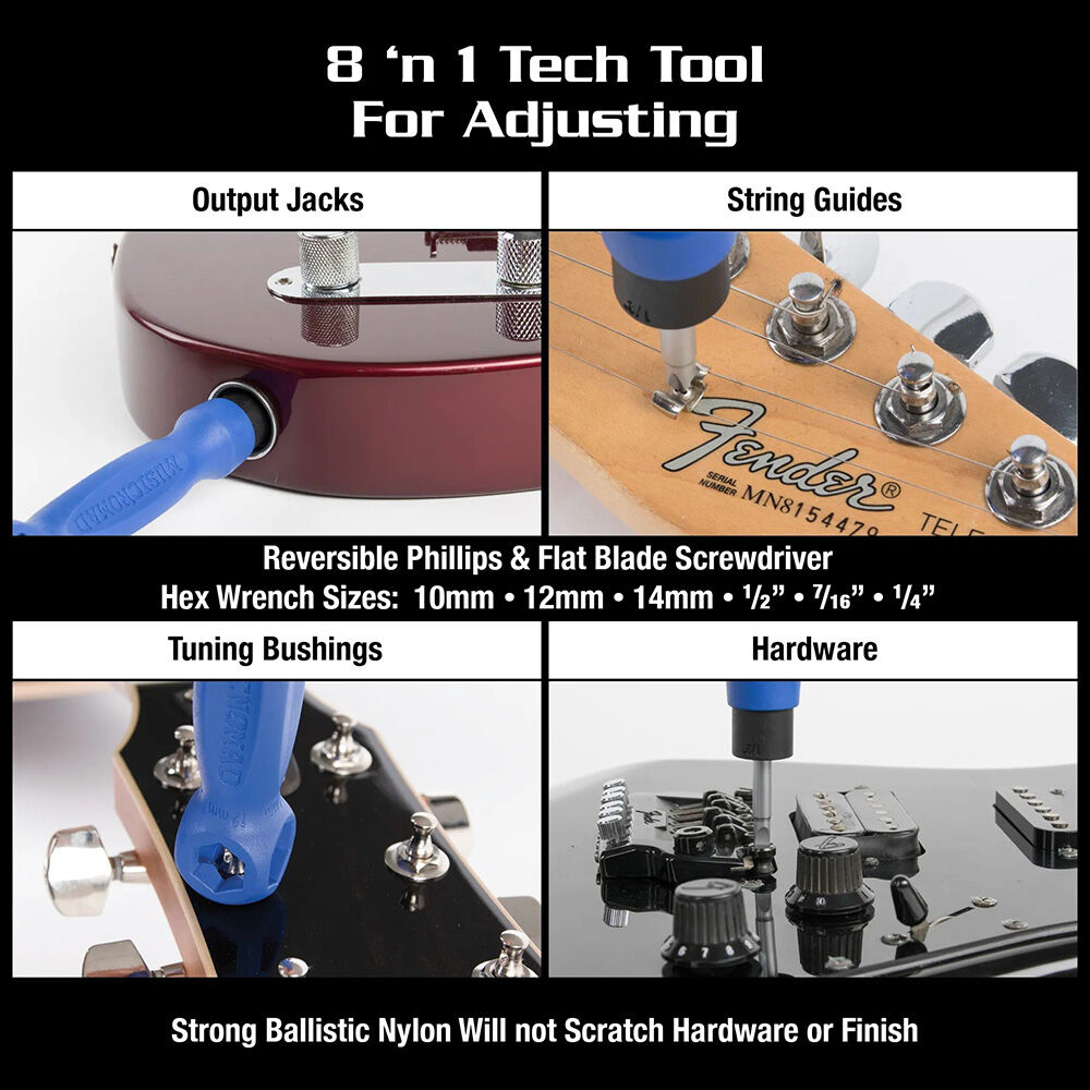 Music Nomad Guitar Care Starter Kit - 8-Piece Maintenance Tools for Electric, Acoustic & Bass Guitars — view 5