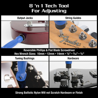 Music Nomad Guitar Care Starter Kit - 8-Piece Maintenance Tools for Electric, Acoustic & Bass Guitars — view 5