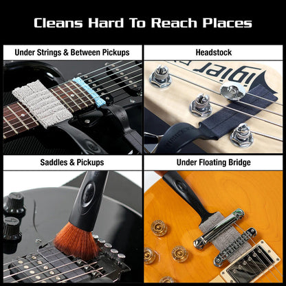 Music Nomad Guitar Care Starter Kit - 8-Piece Maintenance Tools for Electric, Acoustic & Bass Guitars — view 6