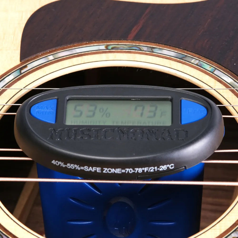 Music Nomad Humitar One Acoustic Guitar Humidifier and Hygrometer with LCD Display — view 4