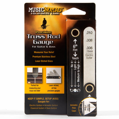 Music Nomad Precision Truss Rod Gauge with Pick Capo for Guitars — view 2