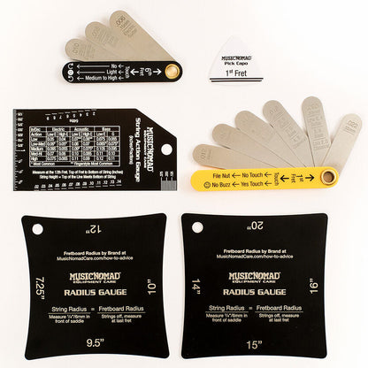 Music Nomad Keep It Simple Setup (KISS) Starter Kit Bundle - Repair/Maintenance Tools for Electric, Acoustic, Classical, and Bass Guitars — view 2
