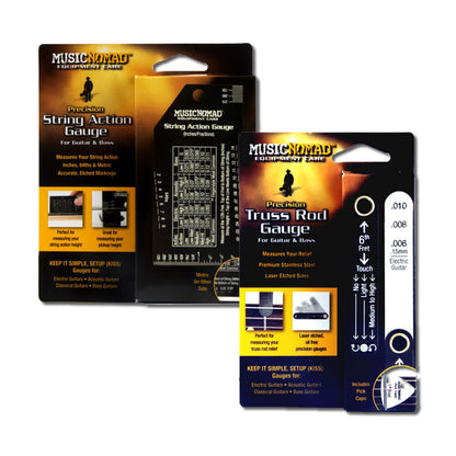 Music Nomad Truss Rod and String Action Gauge Combo Pack — view 2