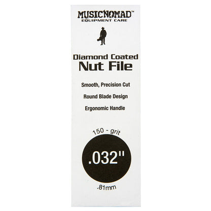 Music Nomad Diamond Coated .032" Nut File with Ergonomic Handle — view 2