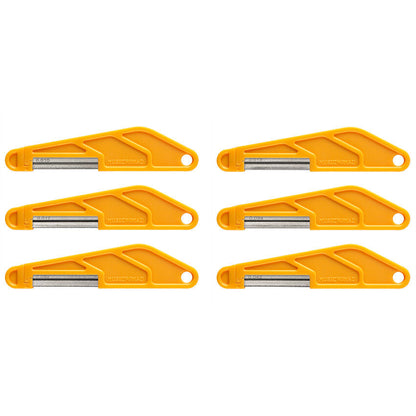 Music Nomad Electric Guitar Nut File Set - Diamond Coated, 6-Piece for Super Light Strings, Includes Aluminum Case — view 2