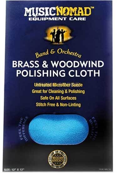 Music Nomad Brass & Woodwind Microfiber Polishing Cloth