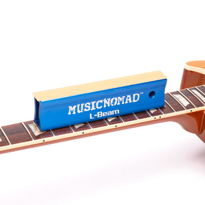 Music Nomad 7" Fret Leveler L-Beam for Guitar, Ukulele & Mandolin with Ergonomic Handle and 3M Gold Abrasive Strips — view 5