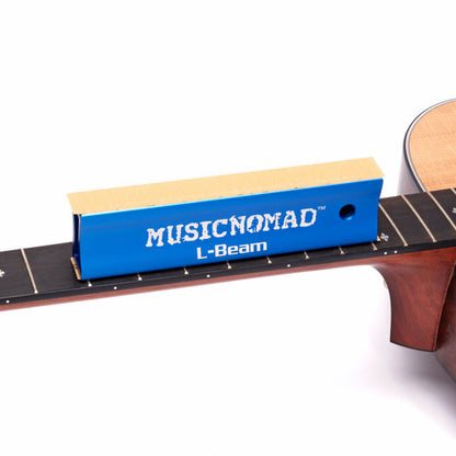 Music Nomad 7" Fret Leveler L-Beam for Guitar, Ukulele & Mandolin with Ergonomic Handle and 3M Gold Abrasive Strips — view 6