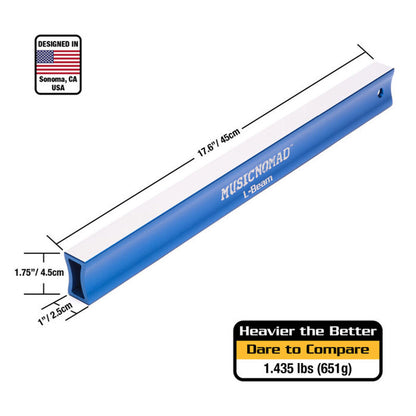 Music Nomad Fret Leveler L-Beam 17.6" (45cm) for Acoustic and Electric Guitars — view 3