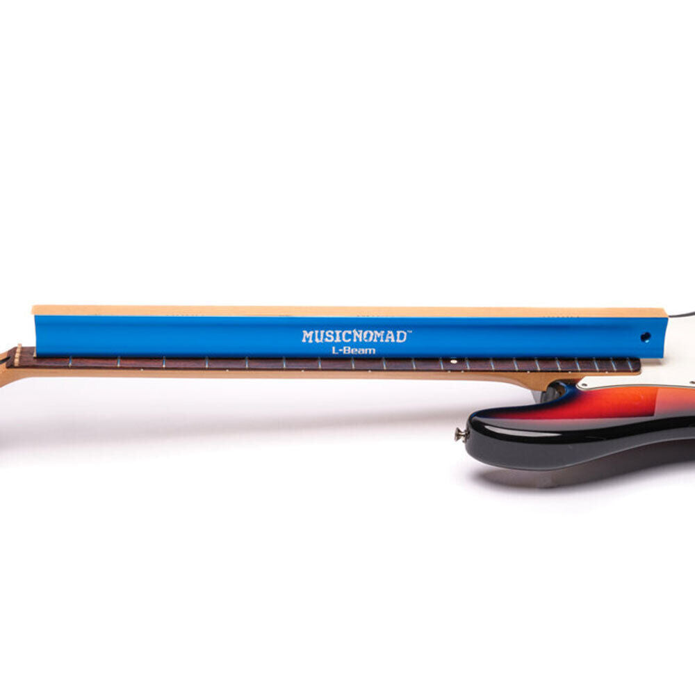 Music Nomad Fret Leveler L-Beam 24" for Bass Guitar with Ergonomic Handle and Abrasive Strips — view 4