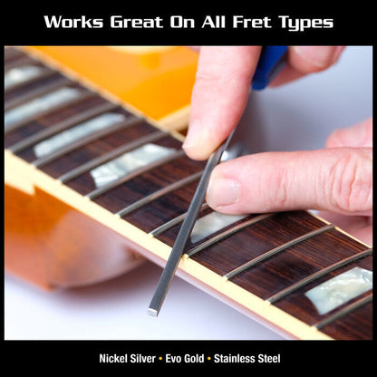 Music Nomad Diamond Coated Fret End Dressing File E-File for Guitar Repair and Maintenance — view 4