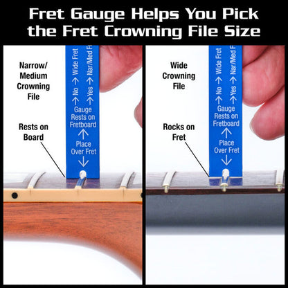 Music Nomad Fret Rocker+ and Precision Fret Gauge Kit for Guitar Maintenance — view 6