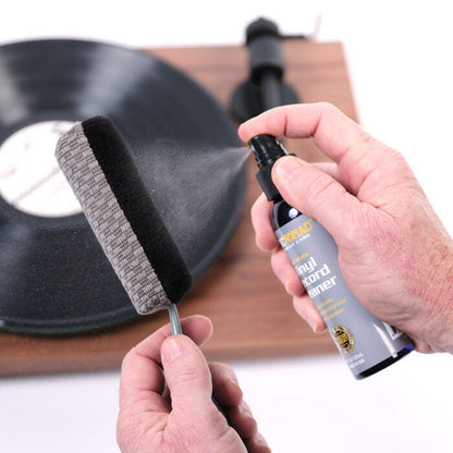 Music Nomad 6 'n 1 Vinyl Record Cleaning & Care Kit with Anti-Static Solution and Ergonomic Tools — view 4