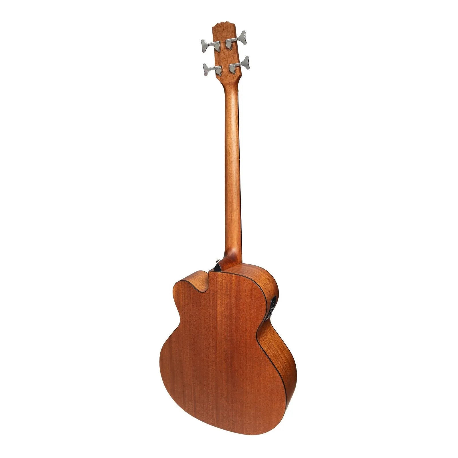 Martinez MNBC-15S-COP Natural Series Solid Cedar Top Acoustic-Electric Cutaway Bass Guitar — view 2