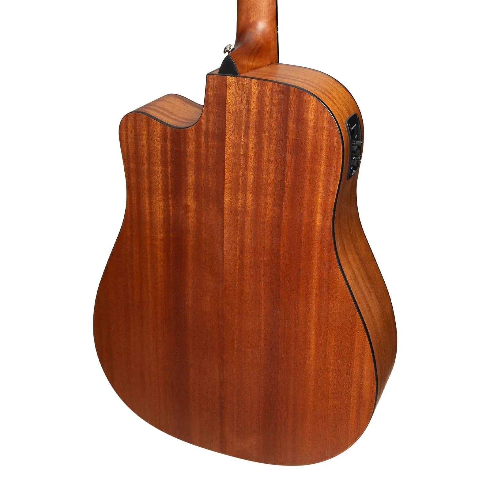 Martinez Natural Series Spruce Top 12-String Acoustic-Electric Dreadnought Cutaway Guitar MNDC-1512 Open Pore — view 5