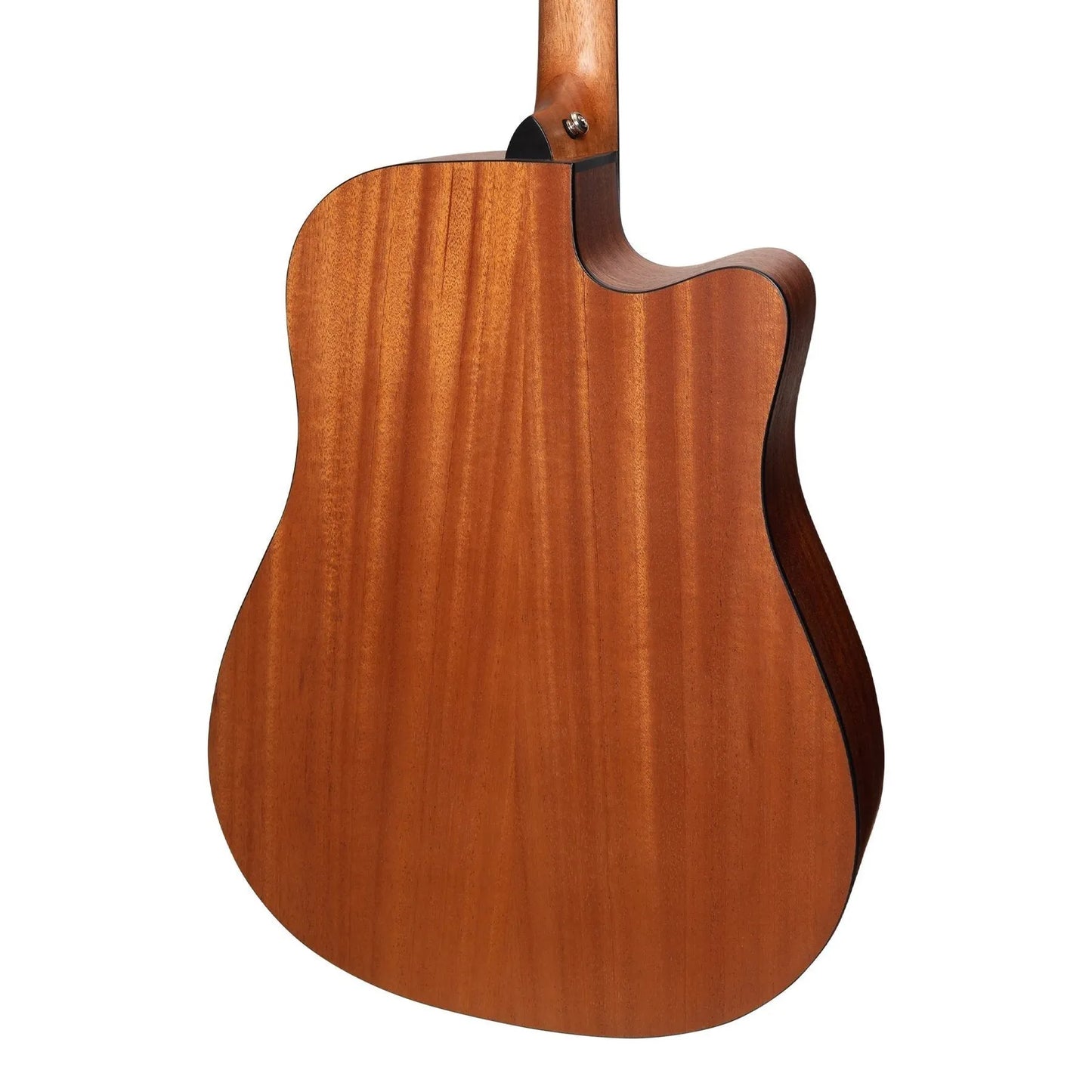 Martinez Natural Series Left Handed Acoustic-Electric Dreadnought Cutaway Guitar MNDC-15L Open Pore — view 5