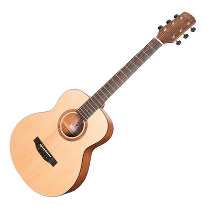 Martinez MNS-15-SOP Natural Series Spruce Top Acoustic-Electric Mini Guitar Open Pore — view 3