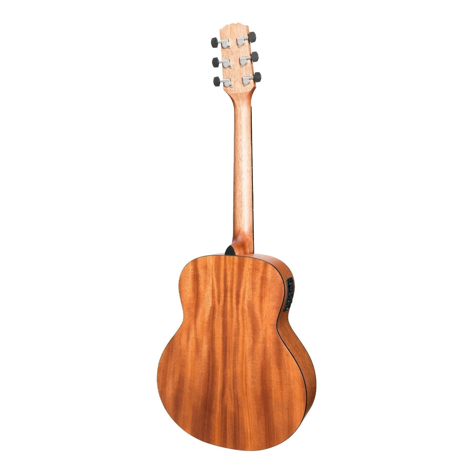 Martinez MNS-15-SOP Natural Series Spruce Top Acoustic-Electric Mini Guitar Open Pore — view 2