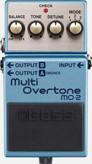 BOSS MO-2 Multi Overtone Compact Pedal - MDP Technology for Unique Guitar Sounds