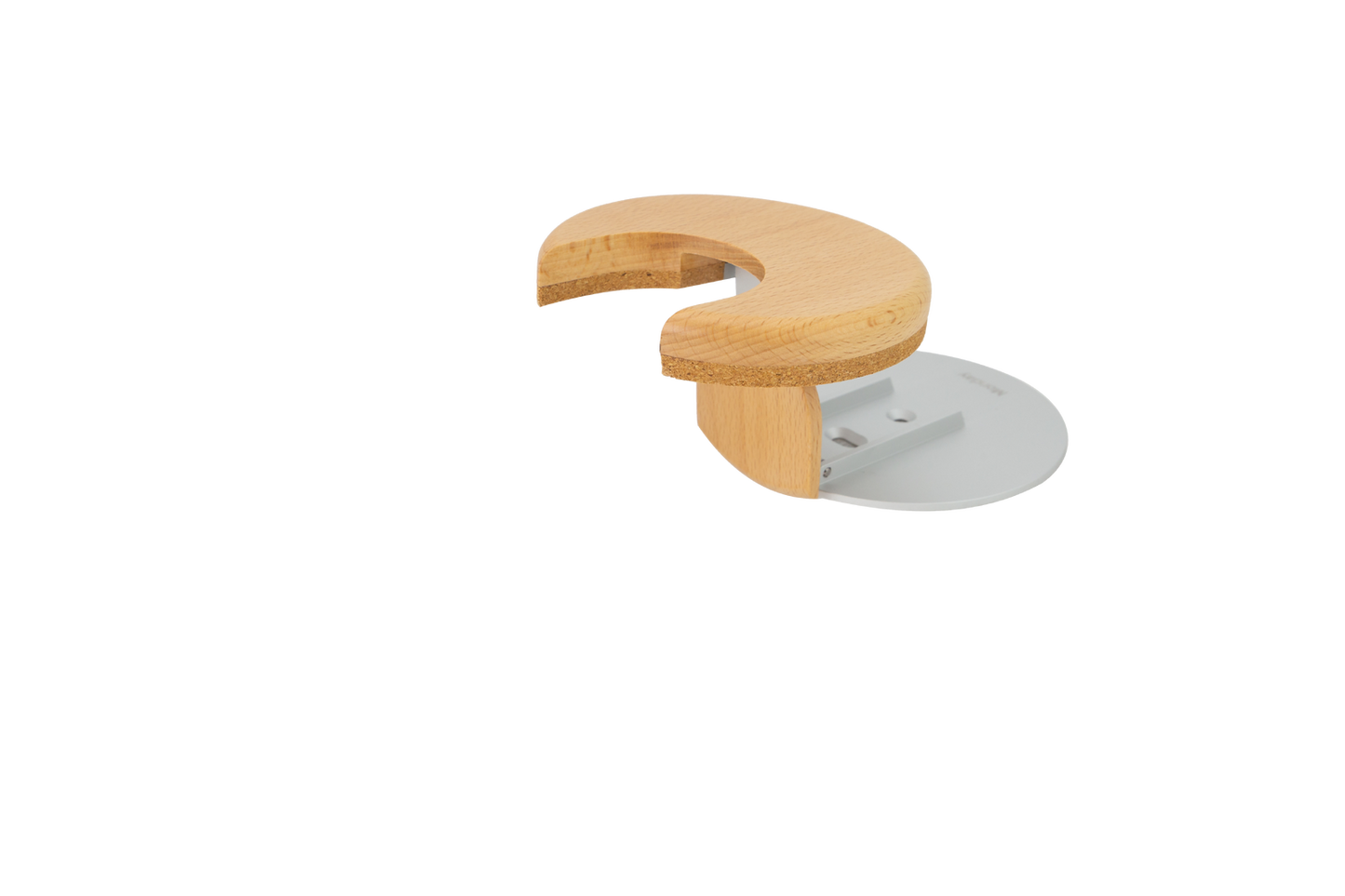 Monday Simply Aesthetic Guitar Hanger in Beech Yellow - Wall-Mounted, Durable Aluminium, Eco-Friendly Wood, Minimalist Design