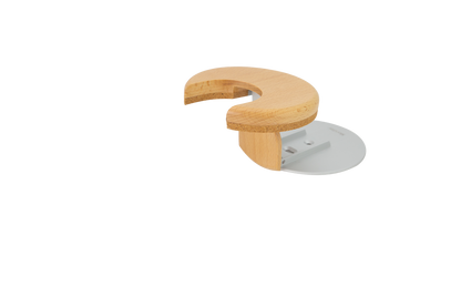 Monday Simply Aesthetic Guitar Hanger in Beech Yellow - Wall-Mounted, Durable Aluminium, Eco-Friendly Wood, Minimalist Design