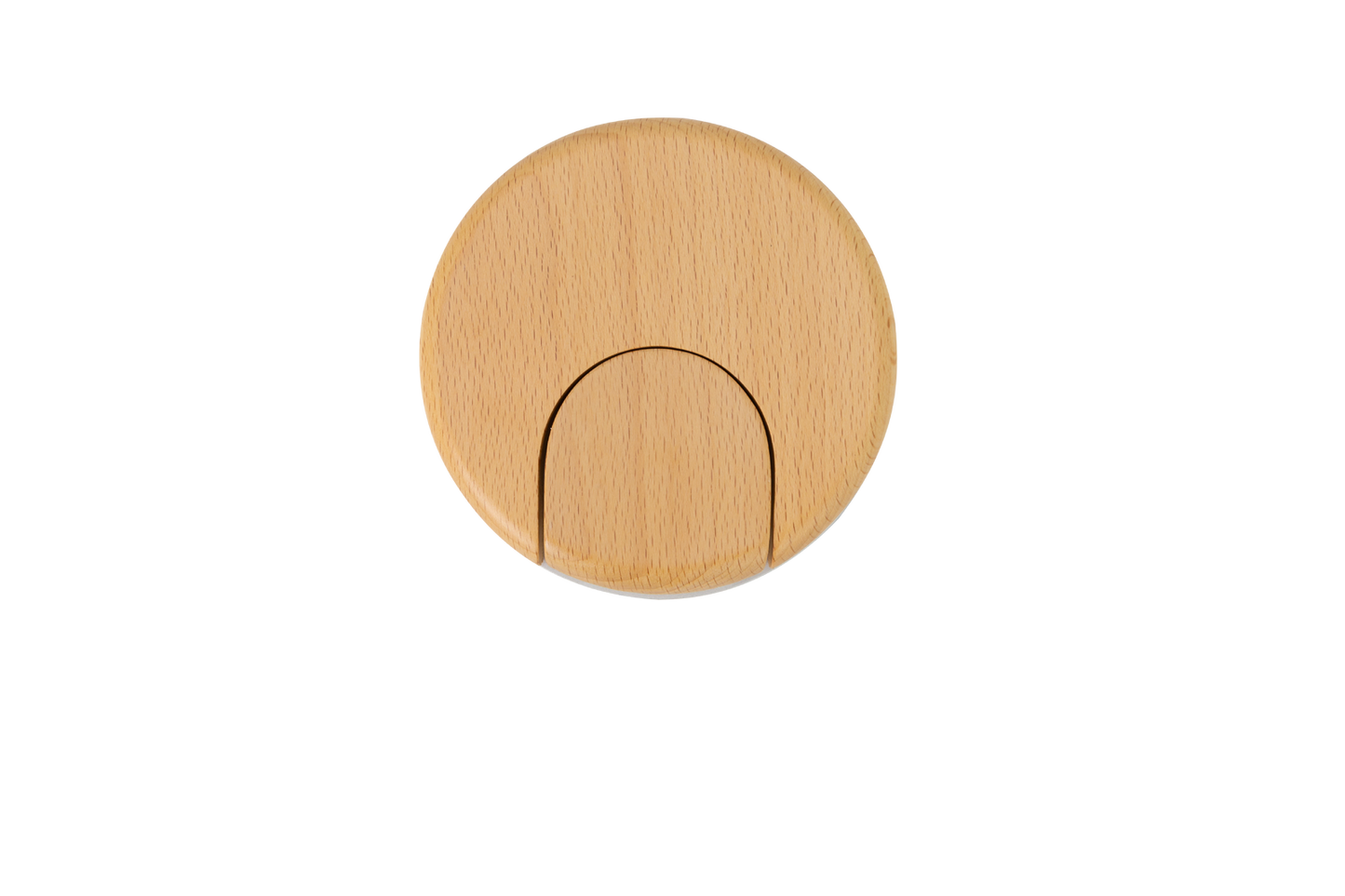 Monday Simply Aesthetic Guitar Hanger in Beech Yellow - Wall-Mounted, Durable Aluminium, Eco-Friendly Wood, Minimalist Design — view 2