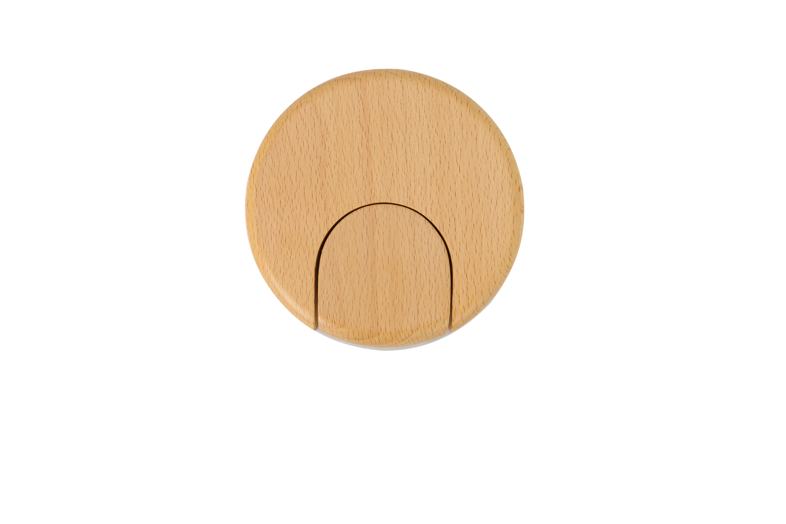 Monday Simply Aesthetic Guitar Hanger in Beech Yellow - Wall-Mounted, Durable Aluminium, Eco-Friendly Wood, Minimalist Design — view 2