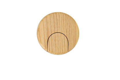 Monday Simply Aesthetic Guitar Hanger - Fluid White, Wall-Mounted, Aluminium & Polished Wood, Minimalist Design, Guitar-Safe Contact Points — view 2