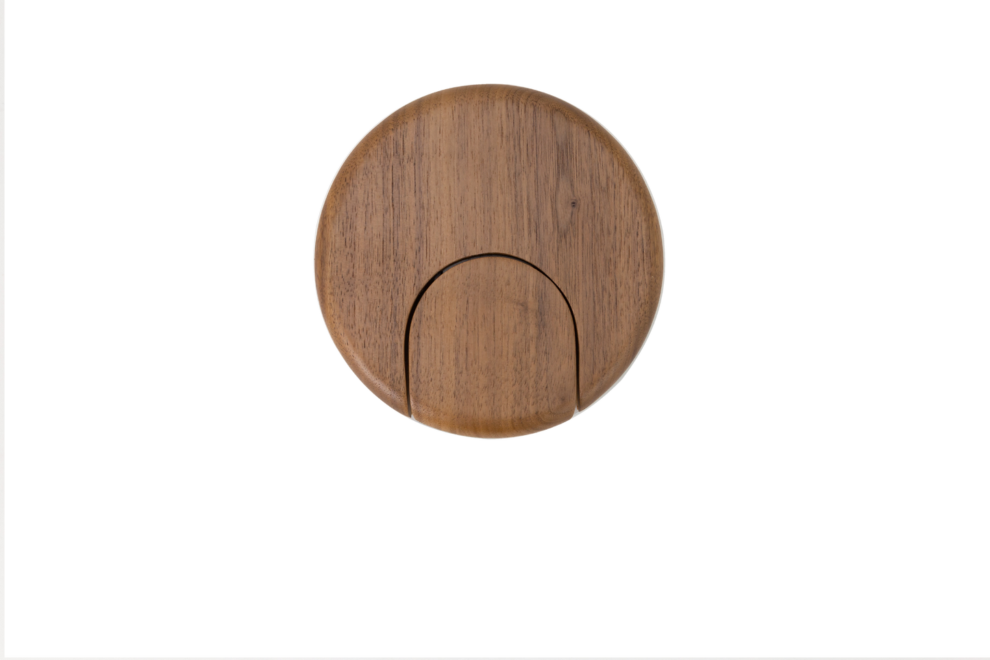 Monday Simply Aesthetic Guitar Hanger - Walnut Black, Wall-Mounted, Durable Aluminium, Polished Wood, Suitable for Acoustic & Electric Guitars — view 2