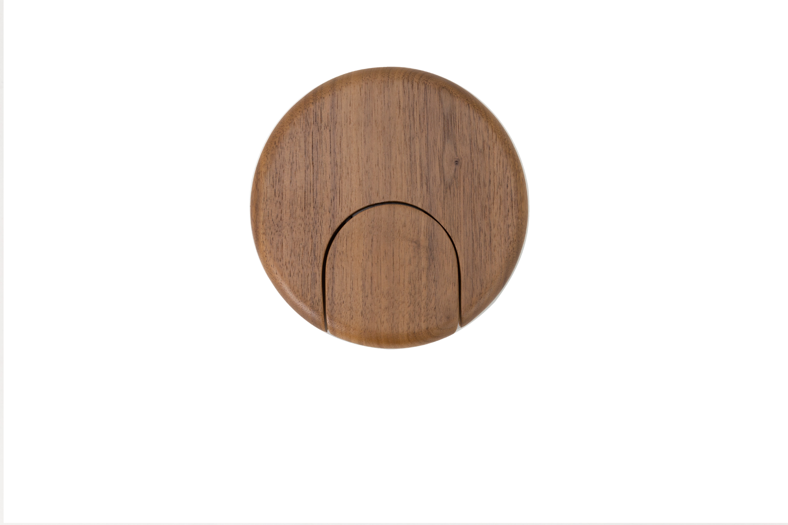 Monday Simply Aesthetic Guitar Hanger - Walnut Black, Wall-Mounted, Durable Aluminium, Polished Wood, Suitable for Acoustic & Electric Guitars — view 2
