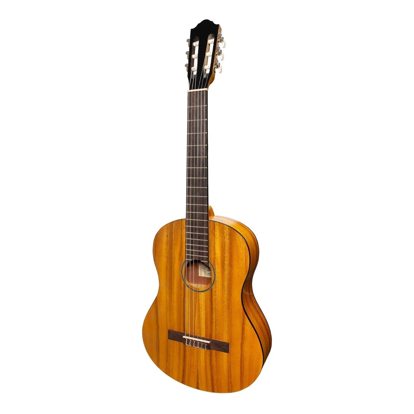 Martinez Full Size Student Classical Guitar Pack with Built-in Tuner Koa Model MP-44T-KOA — view 2