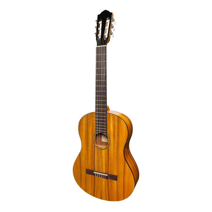 Martinez Full Size Student Classical Guitar Pack with Built-in Tuner Koa Model MP-44T-KOA — view 2