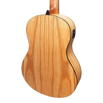 Martinez MP-44T-MWD Full Size Student Classical Guitar Pack with Built-In Tuner, Natural Satin Finish — view 6
