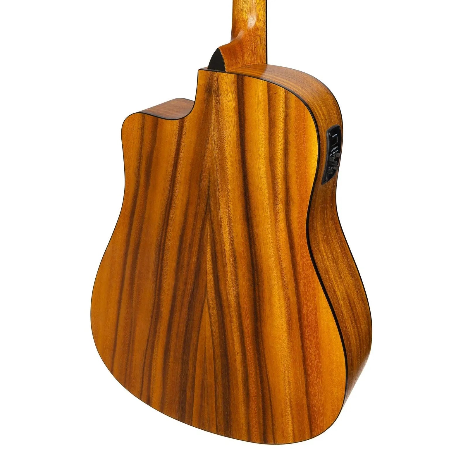 Martinez '41 Series' Dreadnought Cutaway Acoustic-Electric Guitar Pack Natural Satin — view 5