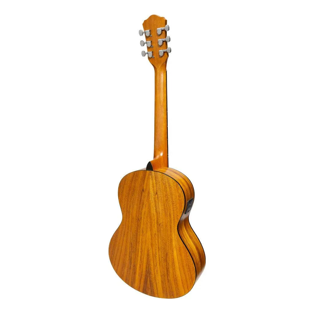 Martinez MZ-LM2T-KOA 'Little-Mini' Folk Guitar Pack with Built-In Tuner and Accessories — view 3