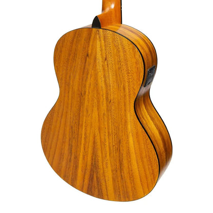 Martinez MZ-LM2T-KOA 'Little-Mini' Folk Guitar Pack with Built-In Tuner and Accessories — view 6