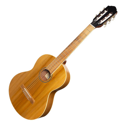 Martinez Slim Jim 3/4 Size Classical Guitar Pack with Built-in Tuner - Jati-Teakwood — view 4