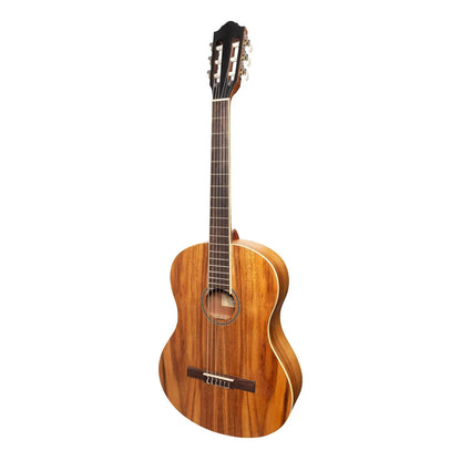 Martinez Slim Jim Full Size Student Classical Guitar Pack with Built-In Tuner, Rosewood — view 2