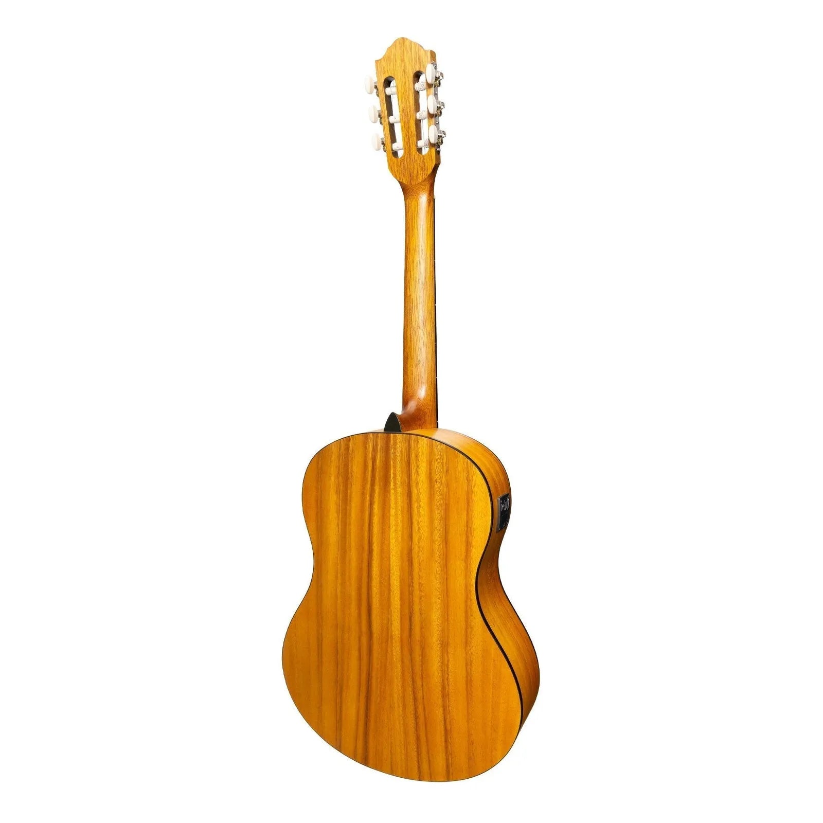 Martinez Slim Jim Full Size Student Classical Guitar Pack with Built-In Tuner - Spruce/Koa — view 3