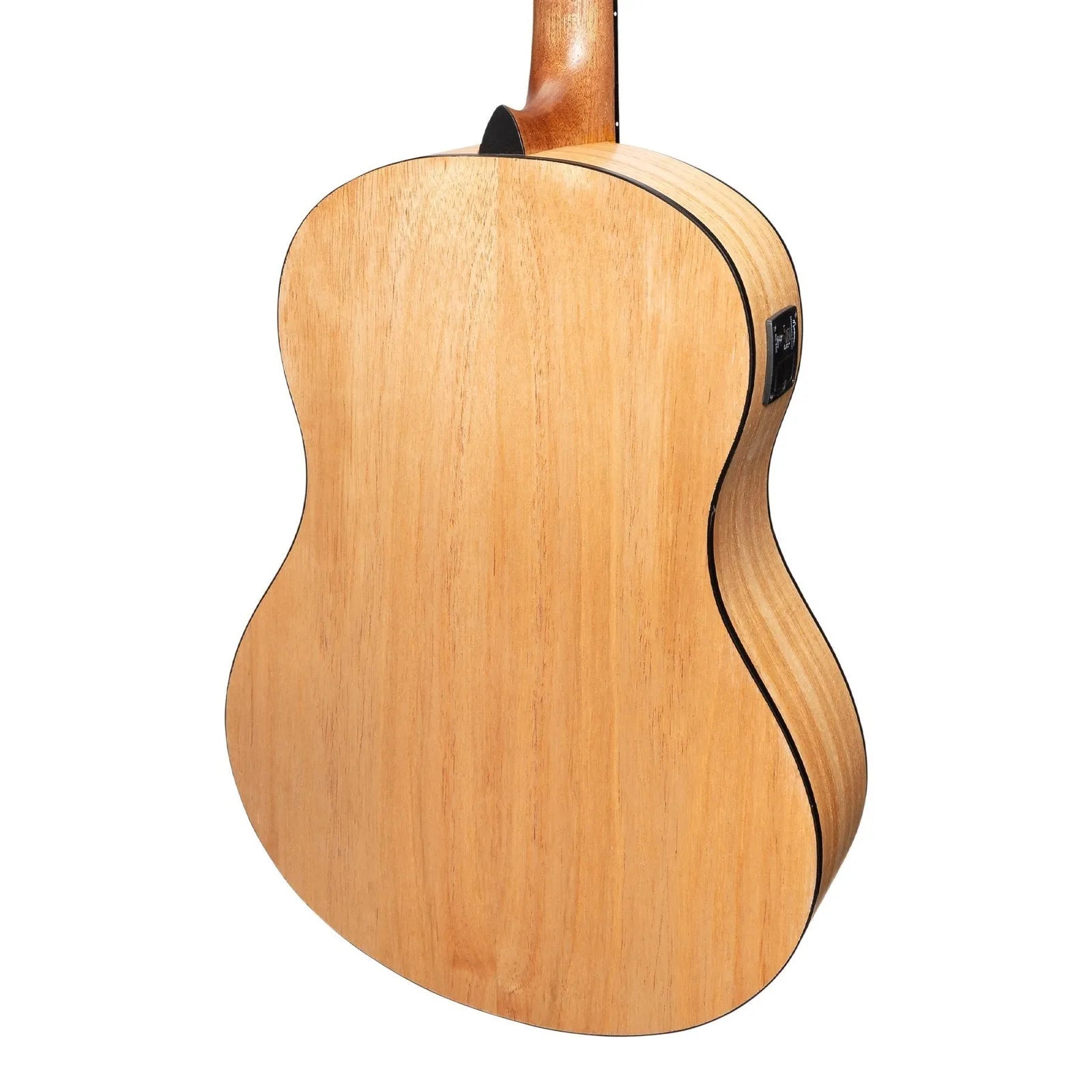 Martinez Slim Jim Full Size Classical Guitar Pack with Built-In Tuner, Natural Satin, MP-SJ44T-SM, Includes Gig Bag, Strap, Picks — view 6