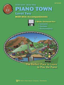 Piano Town MIDI Disk Accompaniments Level 2 by Neil A. Kjos Music Company