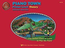 Piano Town Theory Level Primer by Neil A. Kjos Music Company, 44 Pages