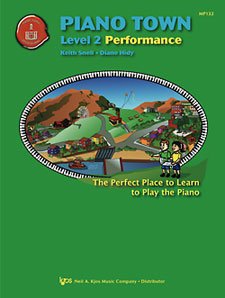 Piano Town Performance Level 2 by Neil A. Kjos Music Company, 32 Pages