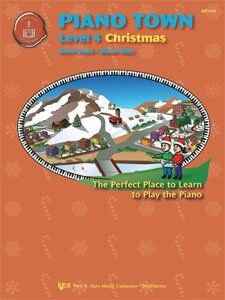 Piano Town Christmas Level 4 by Neil A. Kjos Music Company, 24 Pages, Advanced Selections from Classical Works