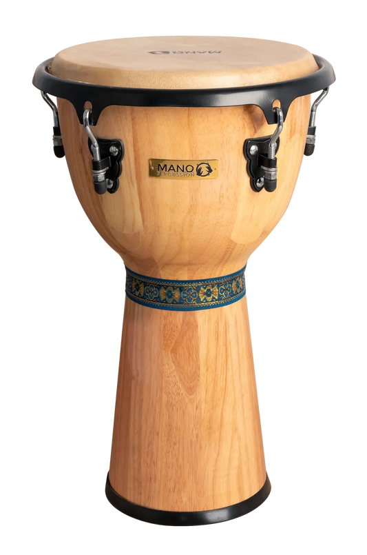 Mano 12" Tunable Djembe - Natural Wood Shell