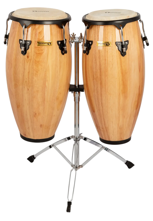 Mano Percussion MP1601NA 10/11 Inch Congas Vellum Natural