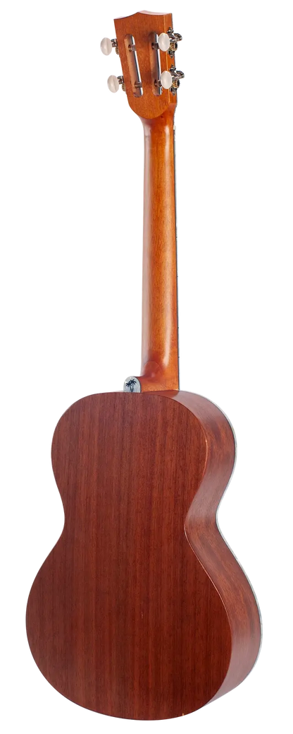 Mahalo Pearl Series Baritone Ukulele MP4BK Transparent Black Satin Top — view 3