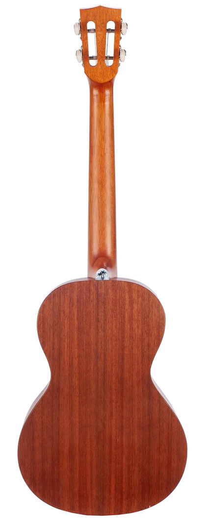 Mahalo Pearl Series Baritone Ukulele MP4BK Transparent Black Satin Top — view 2
